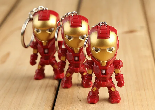 

The avengers alliance LED keychais hot movie Keychains sound keychains Hero alliance Keychains iron man Keychains 30pcs/lot