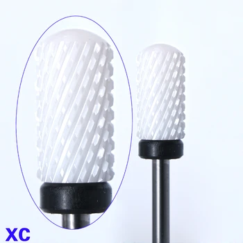 

Ceramic nail drill bits vat smooth top electric drill manicure machine accessories manicure pedicure milling machine equipment