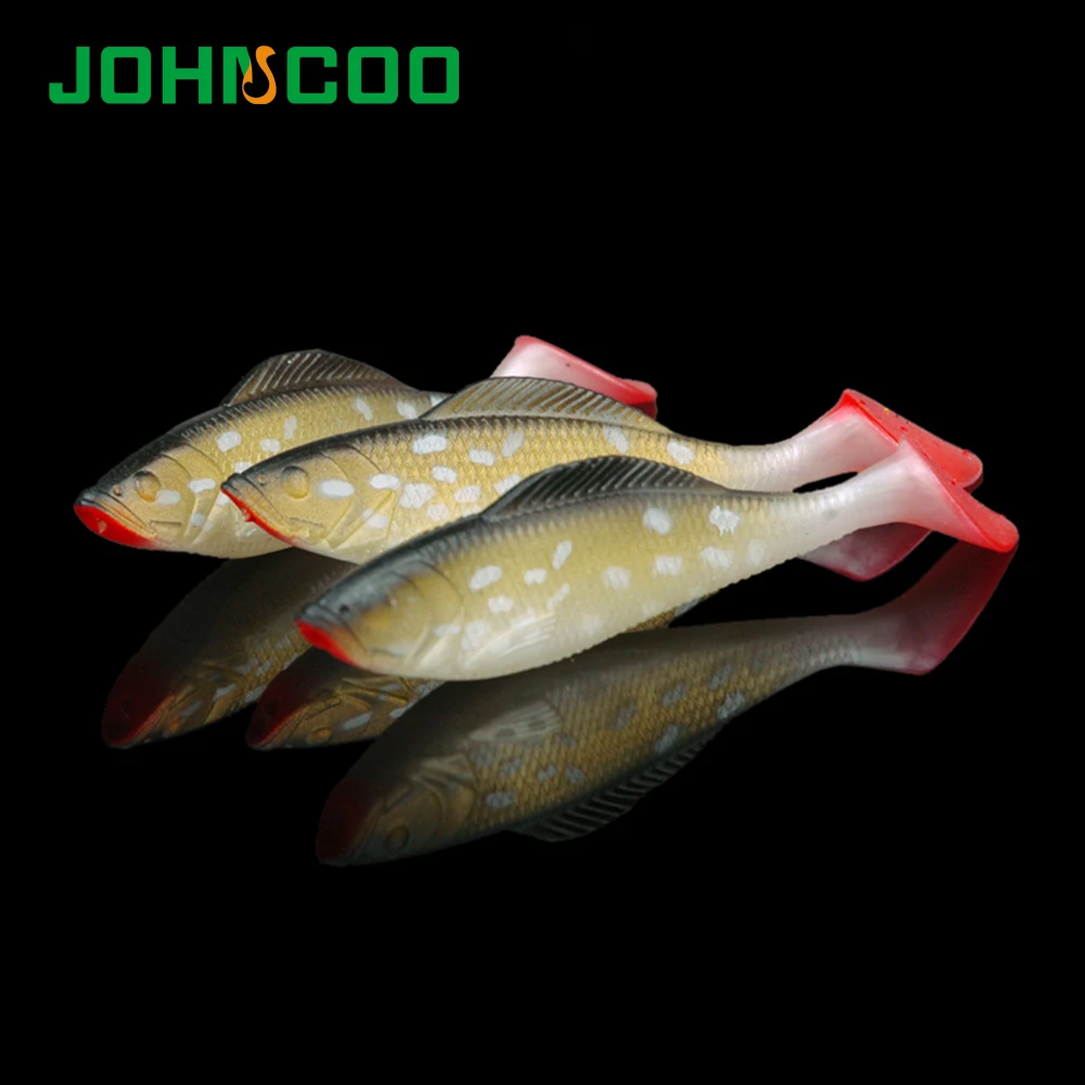 JOHNCOO, 8 шт./лот, Мягкая приманка для рыбалки, 8,5 см/6,6 г, приманка для рыбалки, мягкие приманки, искусственная приманка, Мягкая приманка для рыбалки