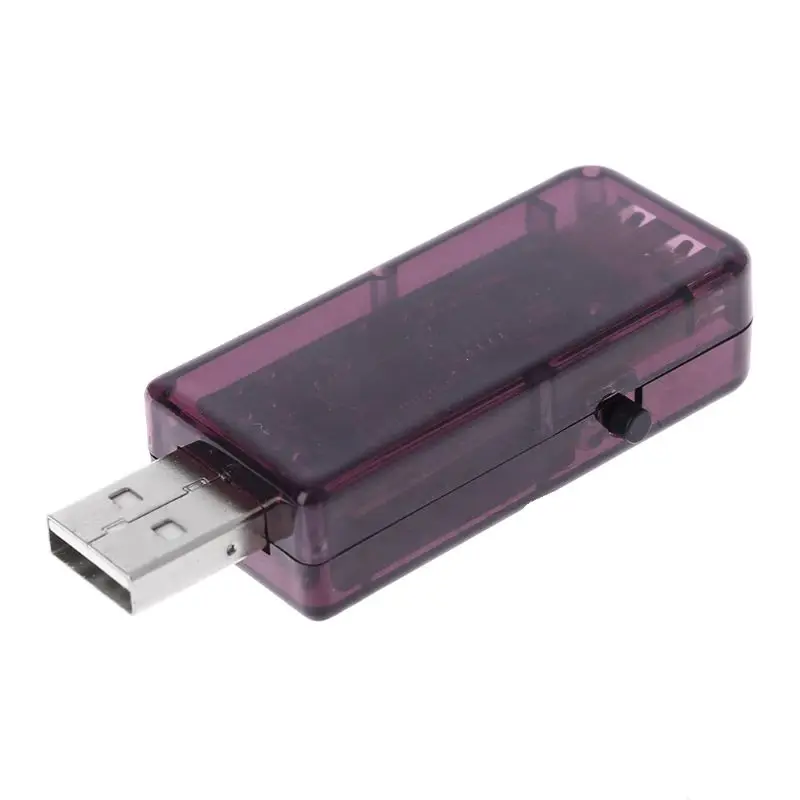 USB Детектор DC Цифровой тестер ЖК дисплей измеритель напряжения тока Вольтметр