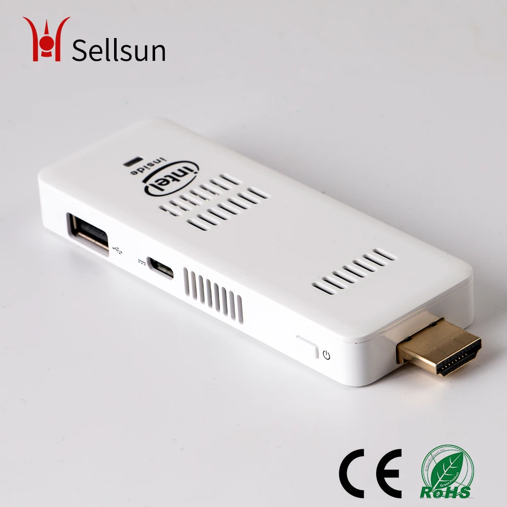 Mini PC Ubuntu or Windows 10 OS HDMI TV Player Quad Core