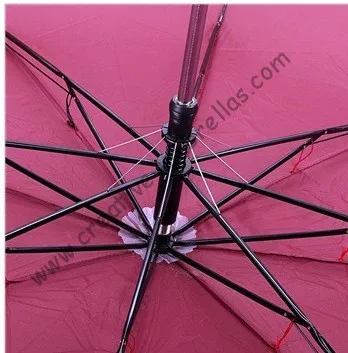 Профессионально изготовленные зонты, двухслойные зонты для гольфа. шестигранный угловой стальной вал 50 T, автоматическое открытие, двойной слой, ветрозащитный