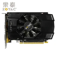 Оригинальная видеокарта ZOTAC GeForce GTX750-1GD5 Raytheon/интернет кафе PA 128Bit GDDR5 видеокарты для nVIDIA карта GTX750 1G