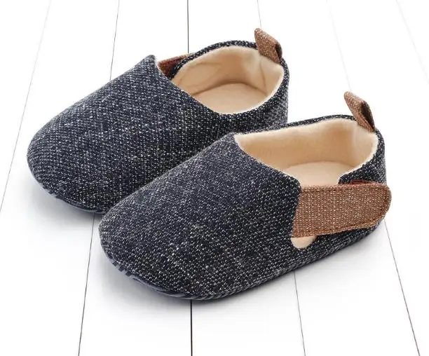 hot Kids Sport Babies Casual Shoes Children Sneakers First Walkers Non-slip Toddler soft bottom baby Boys Girls shoes C-01 - Цвет: Черный