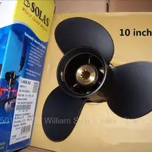 Пропеллера для Suzuki 2 тактный 9,9-15 л.с. 4 тактный 20 л.с. подвесной мотор 10 дюймов Алюминиевый Пропеллер