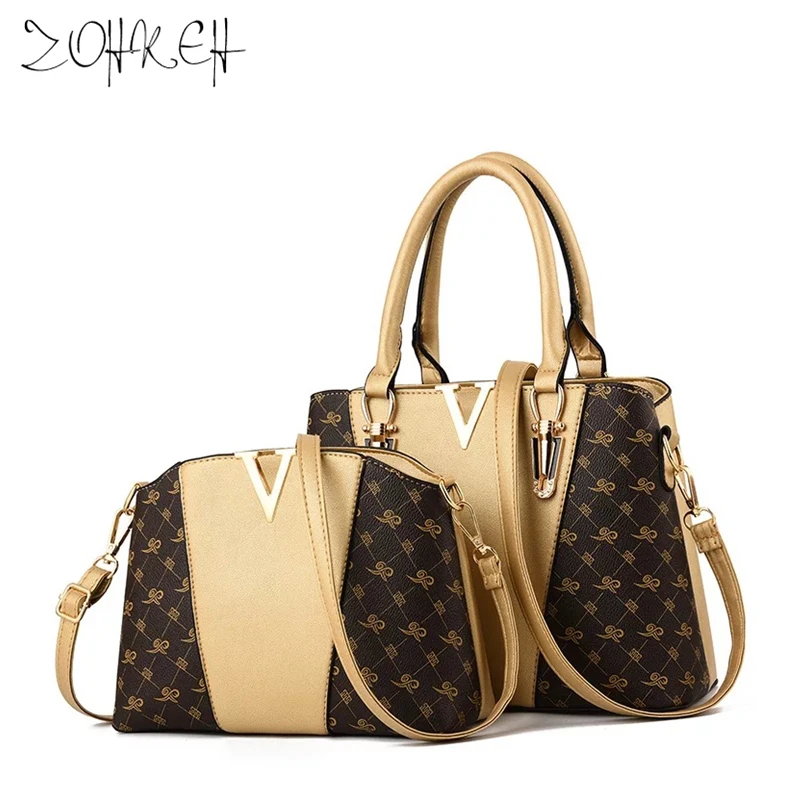 

New Composite Women Bag Bolsa Feminina Women Shoulder Bag Luxury Handbags Women Messenger Bags Causal Totes Handbag Luis Vuiton