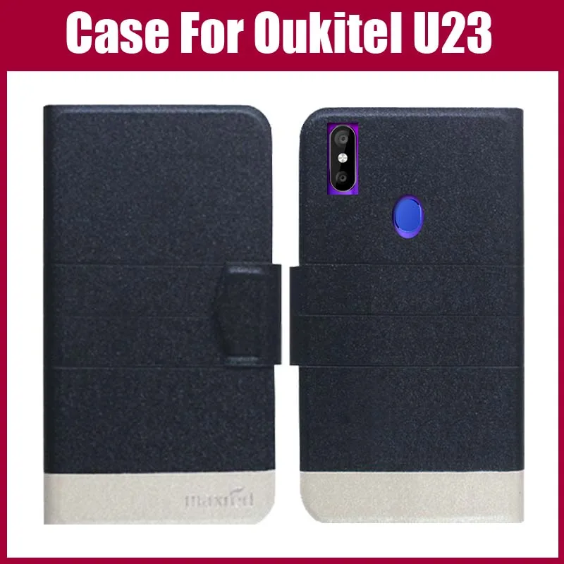 Горячая распродажа! Oukitel U23 чехол Новое поступление 5 цветов модный флип