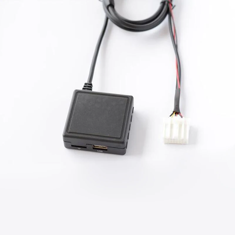 Biurlink Bluetooth 5,0 телефонный звонок медиа аудио AUX адаптер Поддержка TF USB флэш-накопитель для Mazda 2 3 5 6 беспроводной микрофон