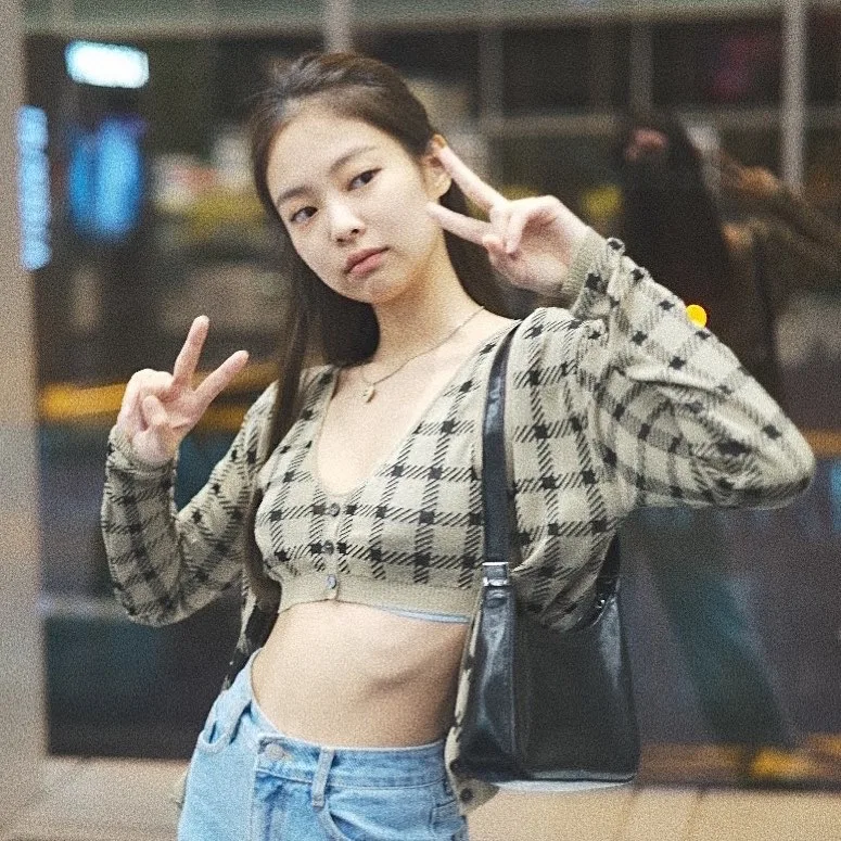 Kpop Blackpink JENNIE Новинка Harajuku Вязание решетки женские толстовки с капюшоном; сезон осень уличная сексуальная свободная толстовка женская одежда