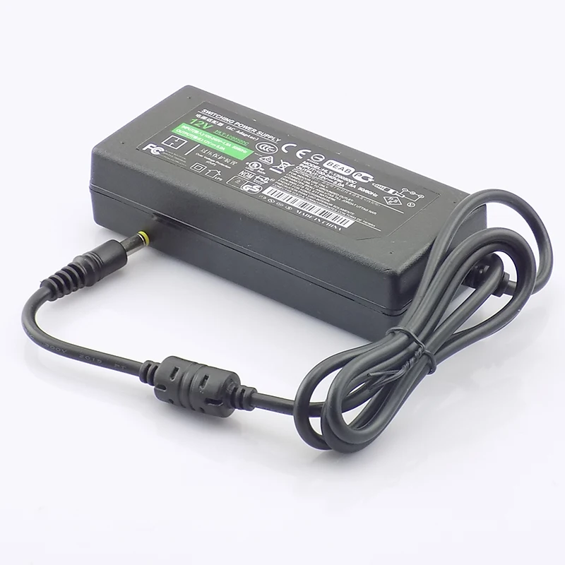  Gakaki DC 12V 5A Switch Power Supply Adapter Transformer 110V -240V for Surveillance Camera CCTV DV - 32663142099