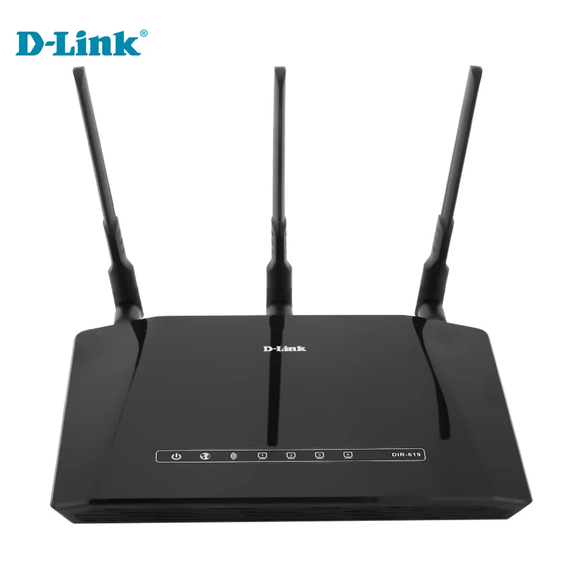 300M English Firmware D-LINK DIR-619 High Power Home Plug Router Signal Express Wifi Firewall RJ45,802.11b/g/n Wireless Router