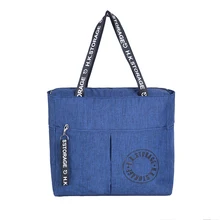 Waterproof Polyester Zipper Travel Tote Large Capacity Men and Women Fashion Carry on Bag stylish geometric print and zipper design women s tote bag
