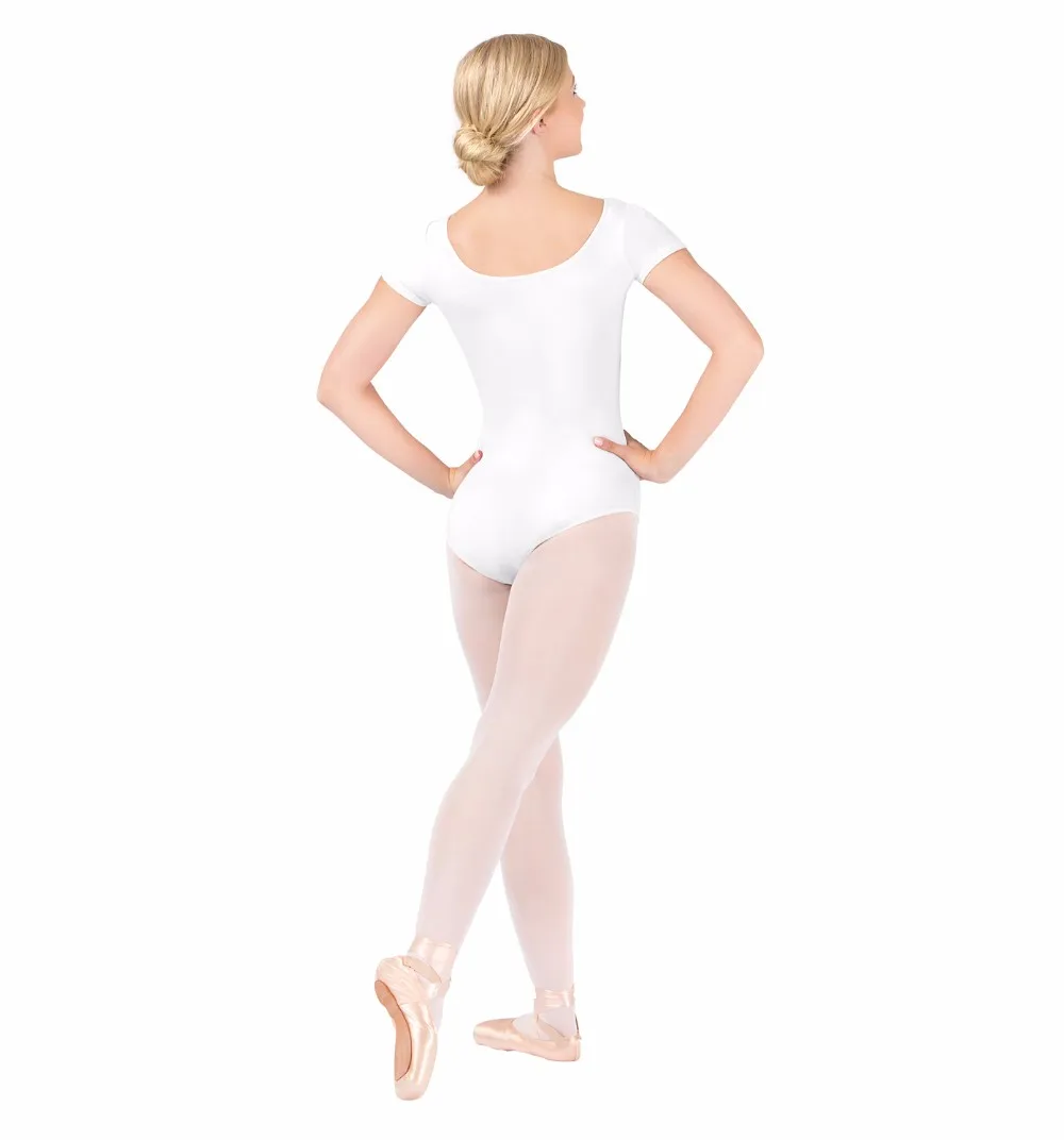 Icostumes Women  Scroop Leotard Girl's  Ballet  Black Bodysuit   Dance Suit (4)