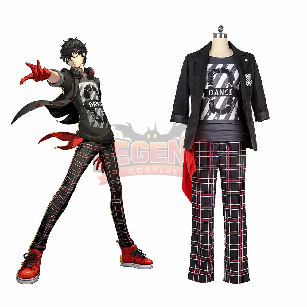 Game Persona 5 Ren Amamiya Cosplay Costume P5d Persona 5 Dancing In Starlight Costume Custom Made Full Set Aliexpress