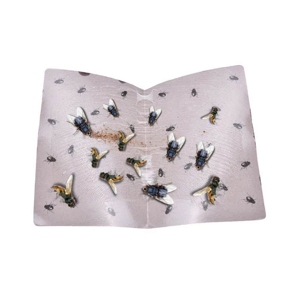 

Summer ticky Glue Paper Fly Flies Trap Catcher Bugs Catcher Board Eliminate Flies Insect Glue Paper Flying Bugs Insects Trap #