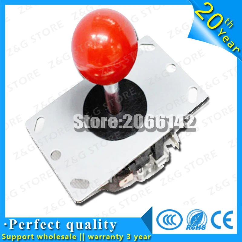 

2pcs of Arcade joystick DIY Joystick multicolor Ball 8 Way Joystick Fighting Stick Parts for Game Arcade free shipping