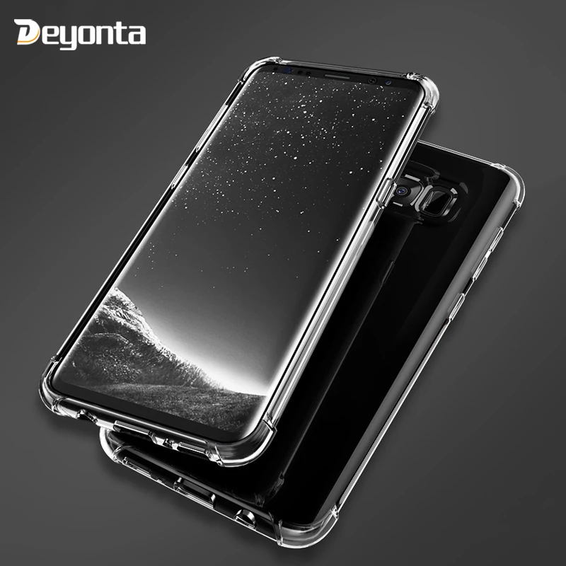 

Shockproof TPU Phone Case For Samsung S10 Lite J4 J6 J8 Plus A7 A9 2018 For Samsung M20 M10 J2 Core Airbag drop prevention Cases
