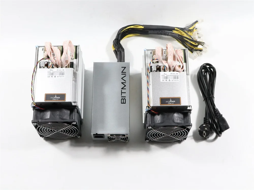 В наличии 2 шт. б/у ZCASH Miner Antminer Z9 Mini 10k Sol/s 300 Вт с 1 шт. Bitmain APW3 1600 Вт PSU хорошая прибыль лучше, чем A9 S9 В наличии 2 шт. б/у ZCASH Miner Antminer Z9 Mini 10k Sol/s 300 Вт с 1 шт. Bitmain APW3 1600 Вт PSU хорошая прибыль лучше, чем A9 S9