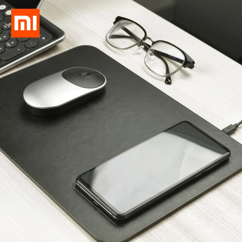 Коврик для мыши Xiaomi MIIIW QI коврик беспроводной зарядки из поликарбоната iPhone Samsung