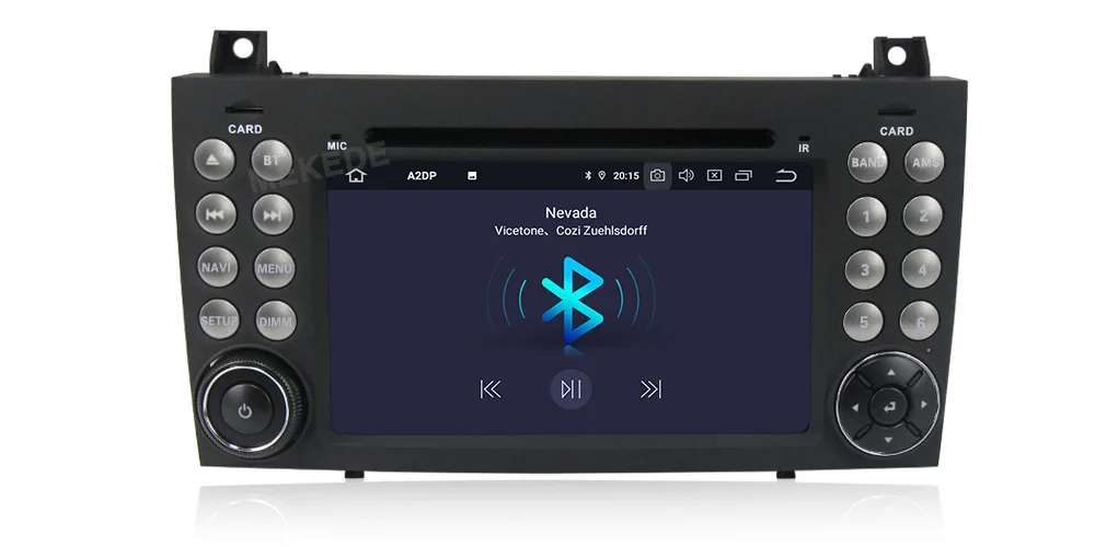 Sale MEKEDE in Stock ! PX3 Android 9.0 CAR DVD for Benz R171 W171 Benz SLK R171 SLK200 2GB RAM+16GB 4 Octa Core+DVR/WIFI+DAB 12