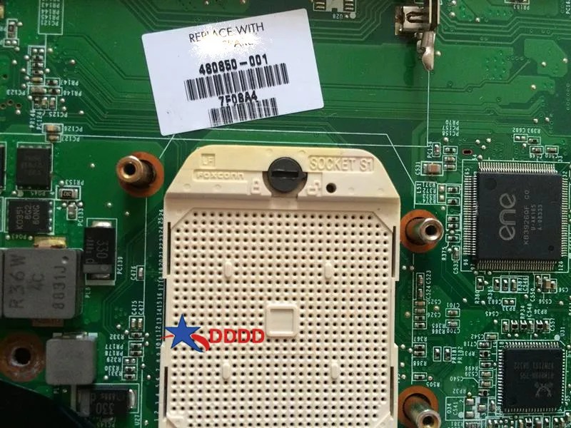 480850-001 для hp Pavilion TX2500 TX2600 серии Материнская плата ноутбука datt9mb8d0 полностью протестирована