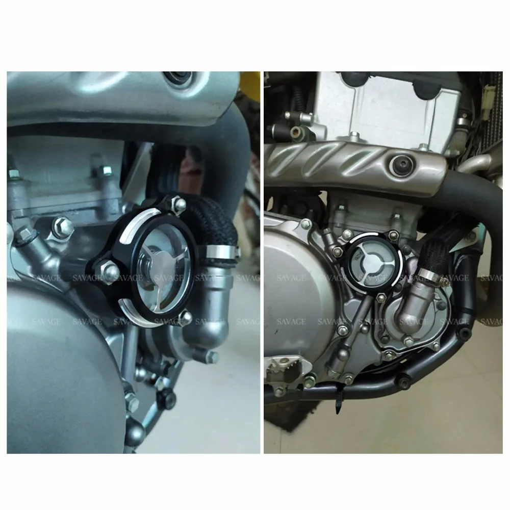 Engine Oil Filters Cover For SUZUKI DR-Z DRZ 400E DRZ 400S DRZ 400SM Motorcycle Accessories Clearness Cap Dirt Bike Motos Filter