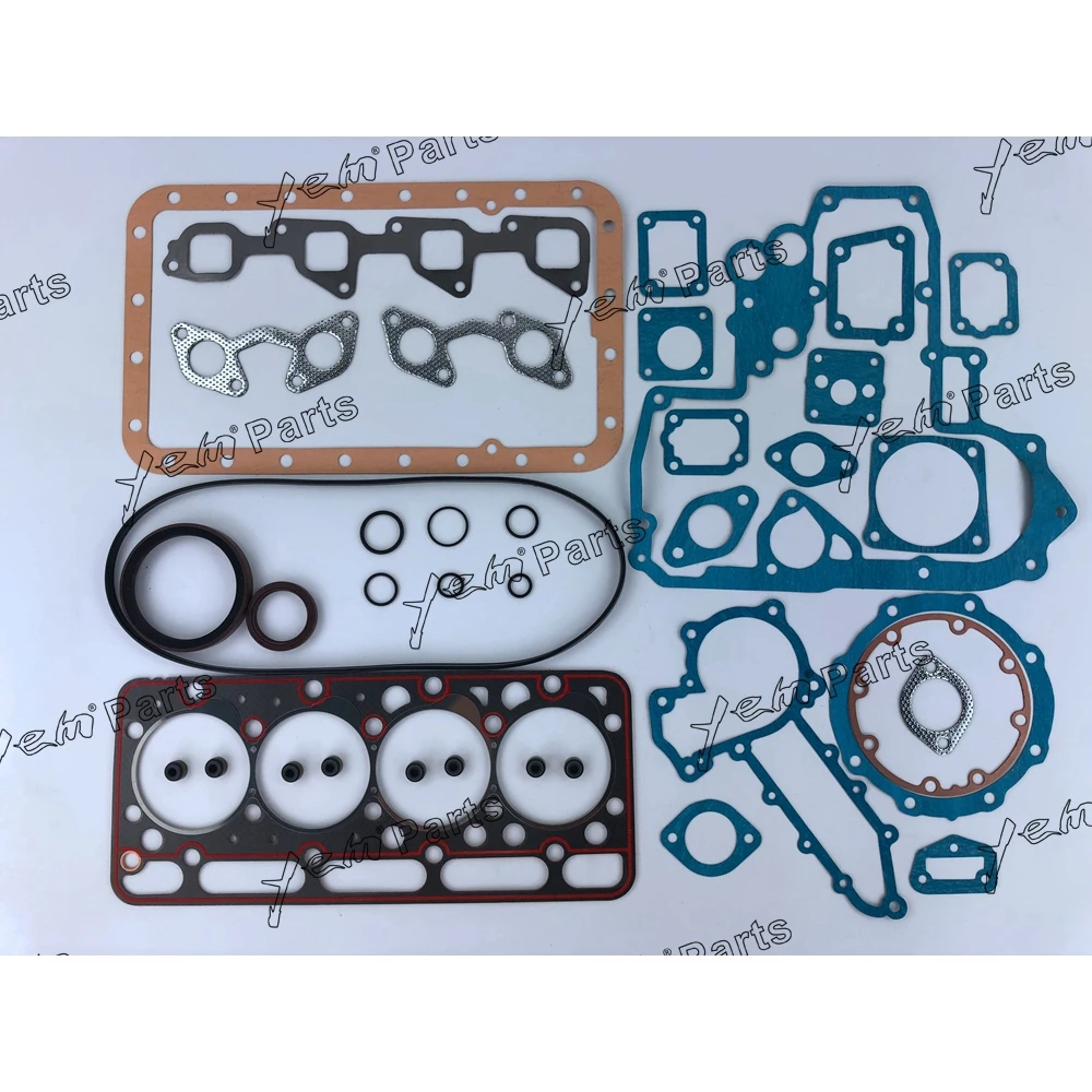 For kubota diesel engine V2203 full gasket set with cylinder head