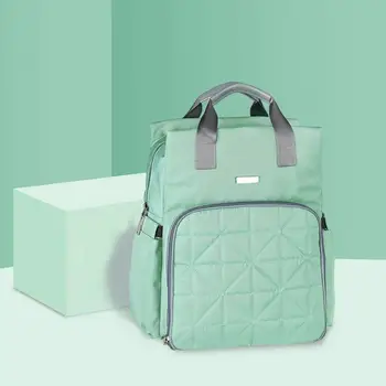 

Multi-functional Large Capacity Waterproof Mummy Diaper Nappy Bag Washable Mummy Bag Travel Backpack Nursing Bag for Baby Care