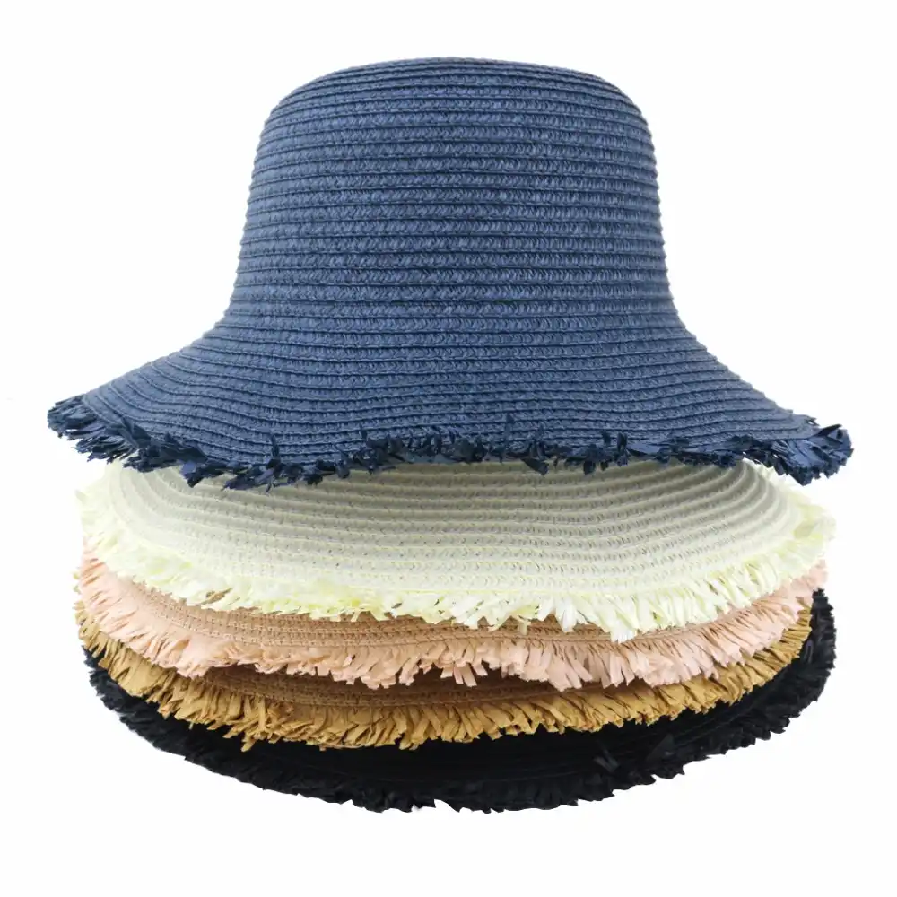 foldable straw hat