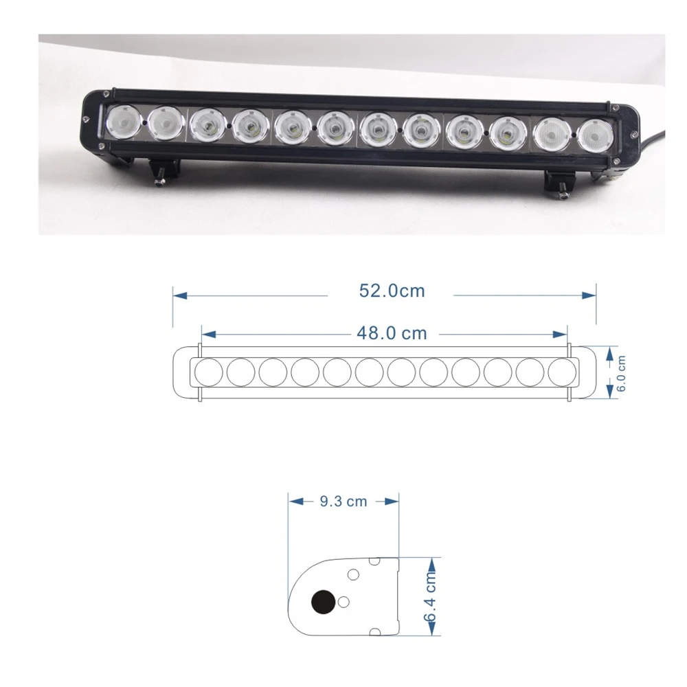 Marloo 4D 20 дюймов 120 Вт светодиодная фара 4x4 12 В 24 4WD Barra для Jeep Auto Boats SUV ATV 4X4 Car