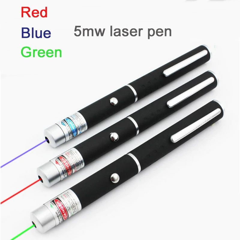 

1Pcs 5mW 532nm Green Laser Pen Powerful Laser Pointer Presenter Remote Lazer Hunting Laser Bore Sighter Without Battery