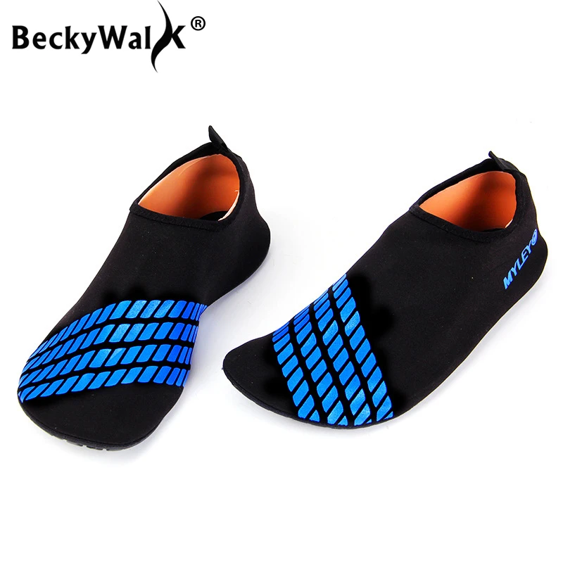 

Lovers Soft Beach Summer Shoes Woman Men Swimming Shoes Unisex Adult Brand Walking Water Quick Drying Sneakers Shoes WSH3156