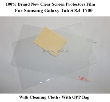 

200PCS By DHL/Fedex For Samsung Galaxy Tab S 8.4 Clear Screen Protector,Ultrathin Guard Film For Galaxy TabS 8.4 T700
