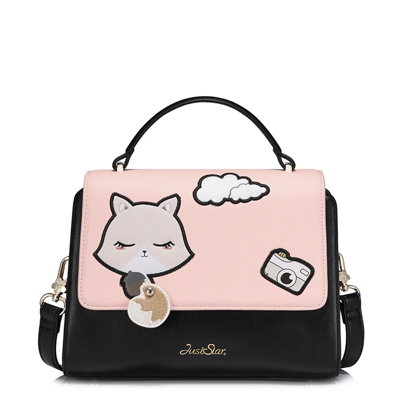 

When Europe 2017 new Korean female bag adorable animal fun Shoulder Bag Messenger Bag Korean Fashion Square bag
