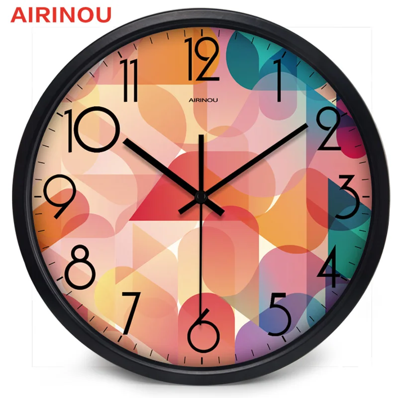 Airinou Colorful World Colorful Dream Creative Wall clock, 2016 New