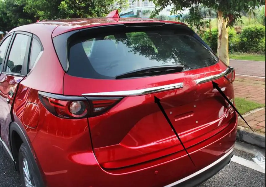 2 предмета стайлинга автомобилей задний багажник багажника Накладка для Mazda CX5 CX 5