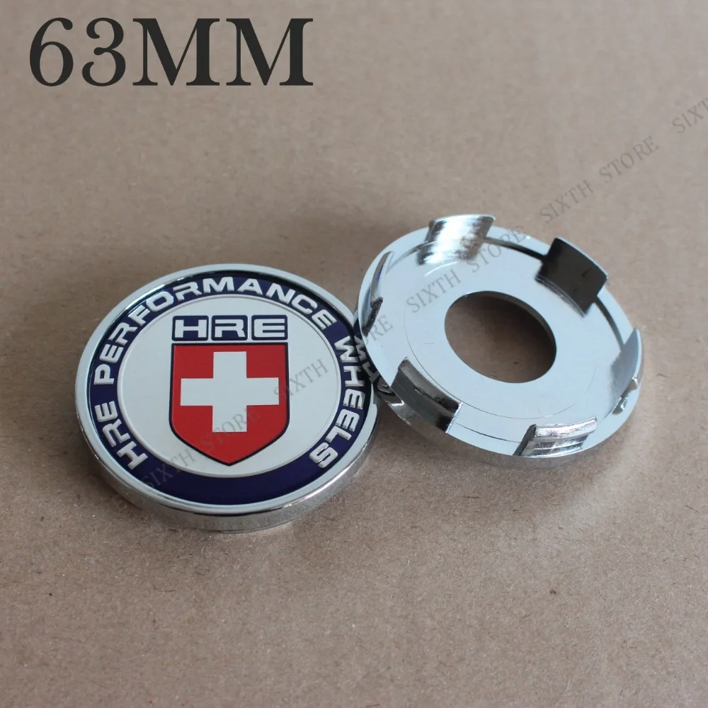 KOM POWER 4PCS 63MM Wheels Cap Covers Hubcaps Wheel Centre Hubs Caps