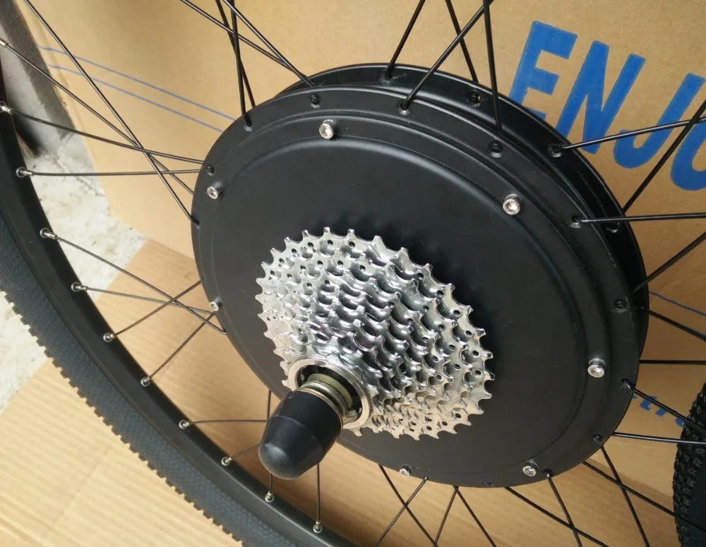 Sale Kalosse 48V 1000W bike Electric  wheels  Free shipping 20/26/27.5/29/700C  Child bicycle Electric motor 26/29*2.1inch tires 1