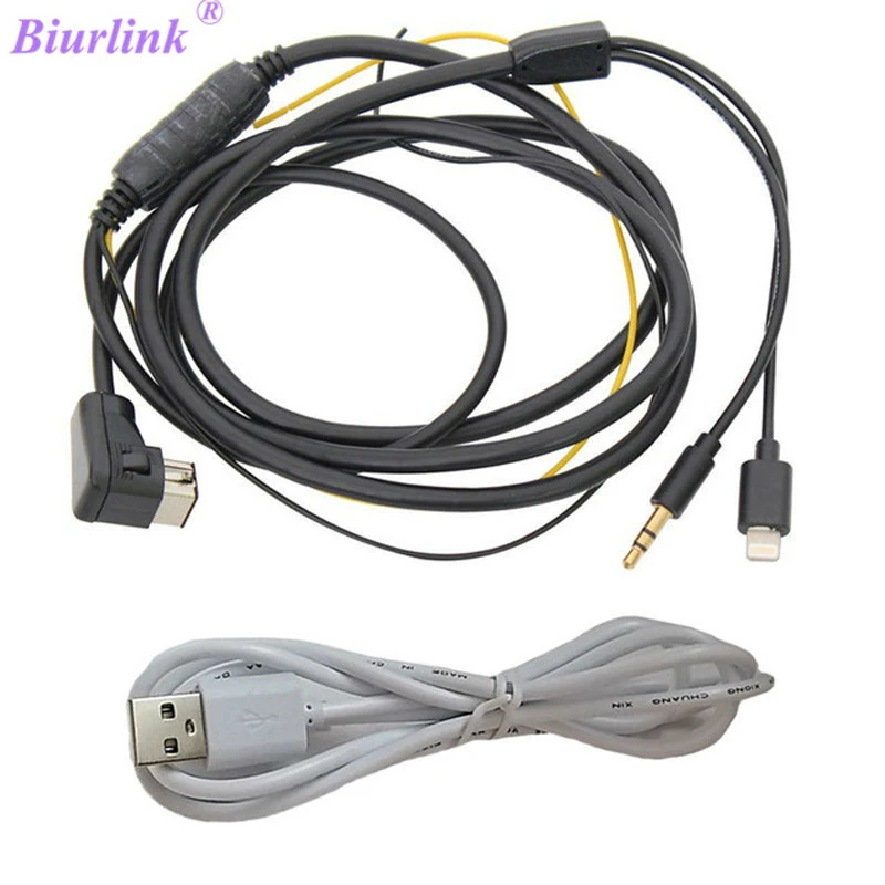 

Biurlink Car Stereo Aux-In Audio Cable Adapter for Pioneer Headunit IP-BUS for iPhone 5 6 6S