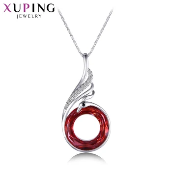 

Xuping Elegant Love Pattern Crystals from Swarovski Women Pendant Necklaces for Valentine's Day Party Gifts M61-3017