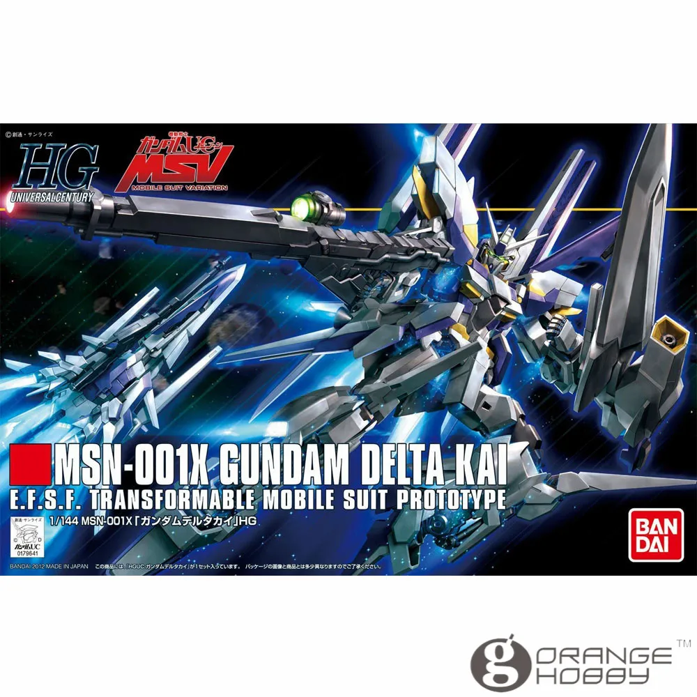 

OHS Bandai HGUC 148 1/144 MSN-001K Gundam Delta Kai Mobile Suit Assembly Model Kits