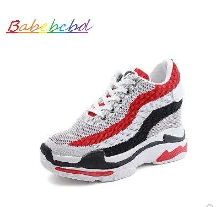 

Babebcbd Women's inseam sport shoes 10cm super popular platform shoes the new ulzzang women's platform shoes