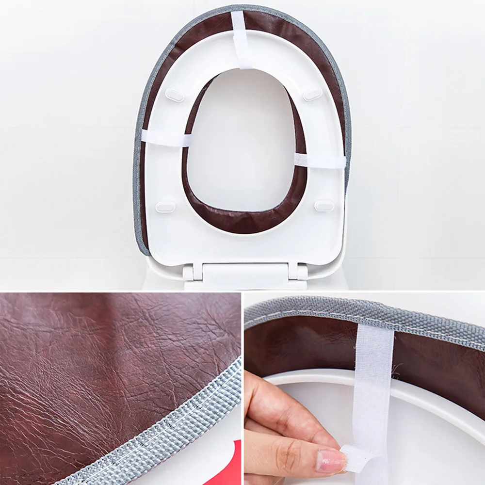 43x35CM Toilet mat for Soft warm toilet bathroom toilet seat cover tapa wc inodoro  Closestool Protector Bathroom Accessories (5)