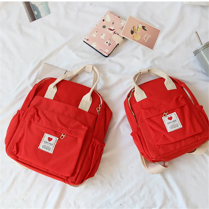  South Korea lovely ins soft bag female student Japanese Harajuku backpack small fresh ulzzang purpl - 32976164705