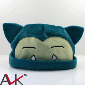 

Snorlax Plush toys Plush Hat Soft Winter Hat Cap Cosplay Hats For Kids Adult