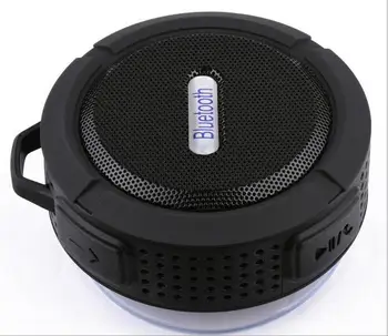 

50pcs C6 Waterproof Outdoor Bluetooth Speaker TF Wireless Music Loudspeaker Portable Speakers Shower Bicycle Speaker