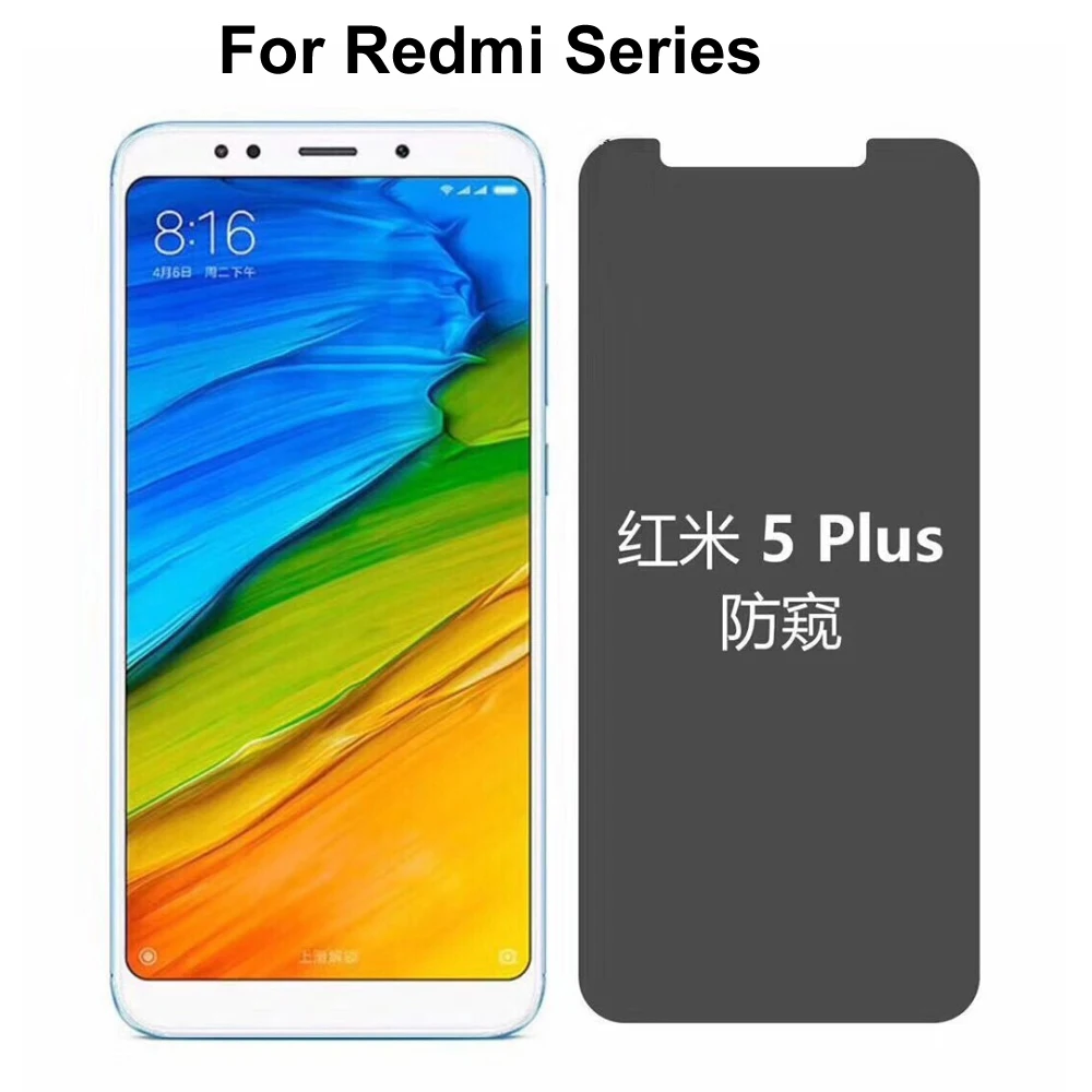 

Anti Privacy Tempered Glass For Xiaomi Redmi 5 Plus Privacy Screen Protector For Redmi 5A S2 4A 4 Note 5A 4X 4 Anti Glare Glass