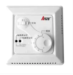 Anze механические двойной контроль температуры электрическое отопление термостат нагревательный кабель специальный разведение термостат AZ155