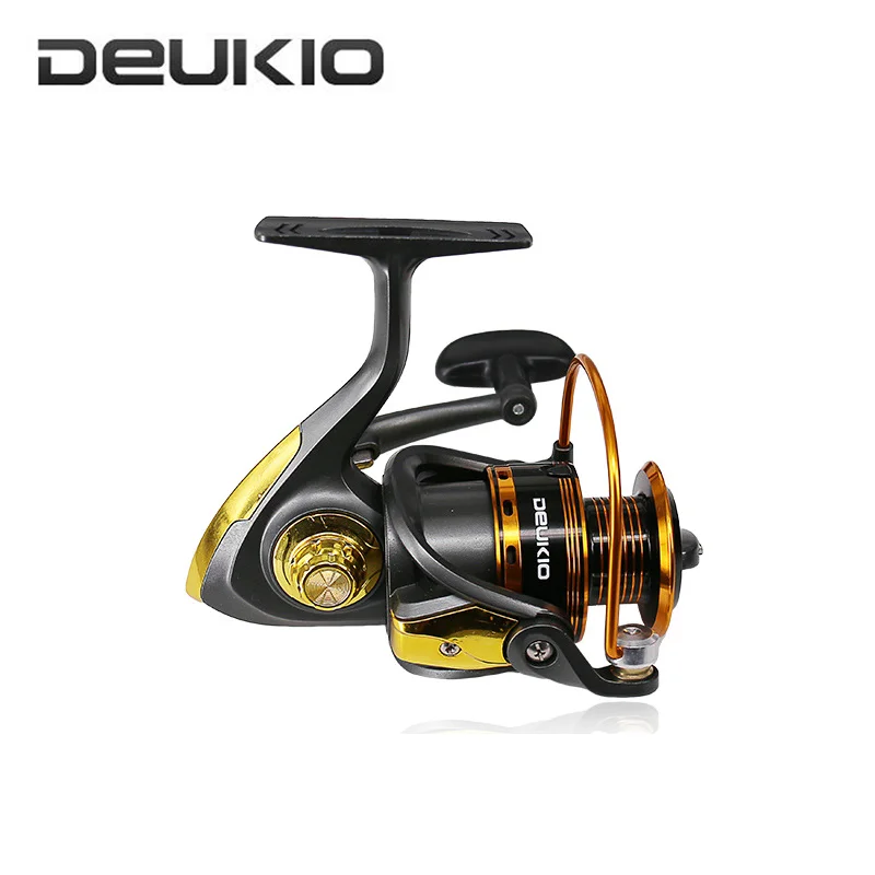 DEUKIO 10BB 5,0: 1 Рыболовная катушка металлическая шпуля складная рука катушка для спиннинга Карп Рыболовная Снасть инструмент JS1000-JS7000