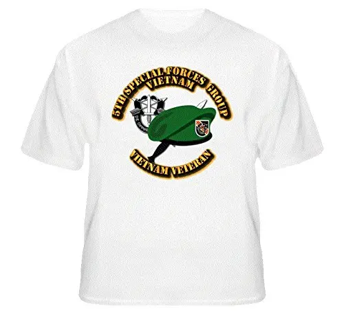 

2019 New Summer Cool Tee Shirt 5th Special Forces - Vietnam T Shirt - White Funny T-shirt